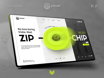 Zipchip black black white dark grey neon toy ui uiux ux website website concept zipchip