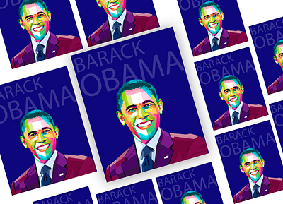 Barack Obama biography book cover barack obama biography barack obama biography book cover book cover design book covers design graphic illustration art illustrator obama pop art sterling publishing typography ui ux wpapart