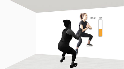 GPal animation design gym illustration ui ux web