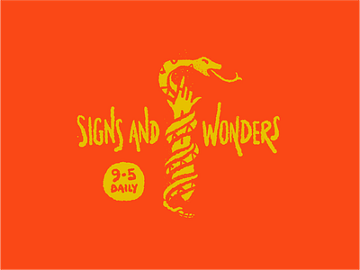 Signs and Wonders 9-5 Daily. miracle miracles rattlesnake snake snake handling