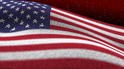 USA Particles Flag 3d flag america flag flag of america lines particle background particles particles flag stars united states united states flag usa waving waving flag