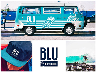 Blu Surfboards Logo brand identity branding design graphicdesign logodesign logomark logotype minimalist design ocean surf surfboards surfing typogaphy wave