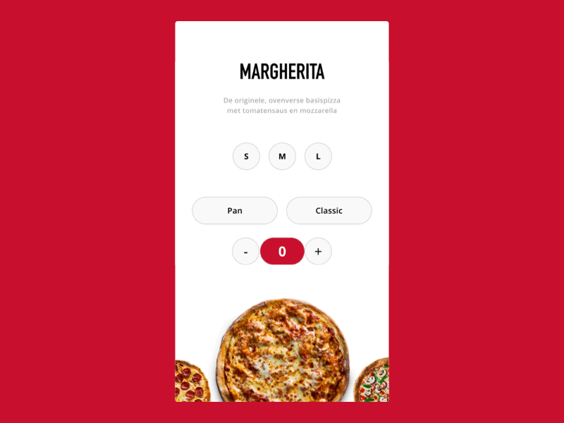 Pizza Hut Motion Practice app app design hut motion ui order pizza pizza hut red savannah scharroo touch transitions twisting