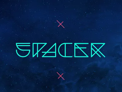 Spacer Free Space Feel Font font font family free font free fonts freebie freebies typeface typefaces typogaphy typography