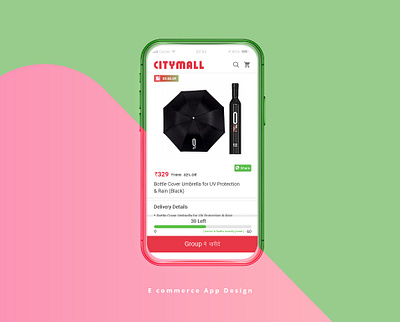 citymall App 2 tier city app design app designer design ecommerce illustration small app vector web