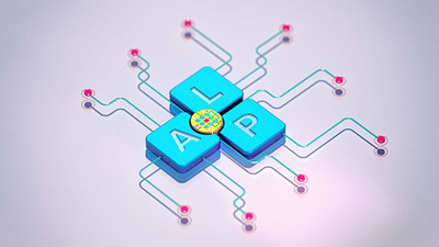 ALP/NLP - a product feature 3d branding design illustration product vray