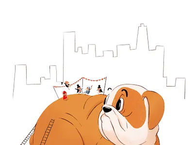 Flea Gatsby illustraion