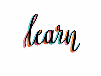 Brush lettering practice brush lettering lettering procreate