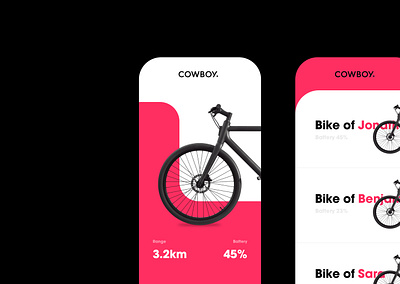 Cowboy App Concept app balance clean clear design interface simple simplicity sketch ui ux