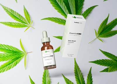 Essential CBD Packaging branding package design packaging product design