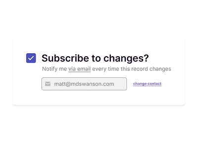 DailyUI - Day 26 - Subscribe dailyui dailyui 026 setting subscribe