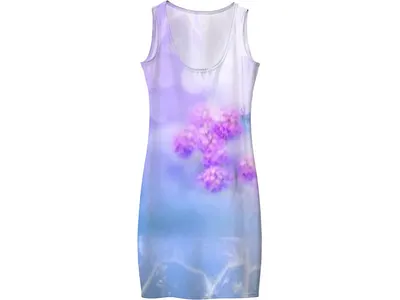 Flowers in the clouds Dress dress floral flowers pink