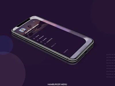 Hamburger Menu adobe illustrator branding design interaction design product design typography