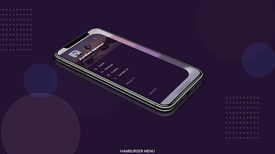 Hamburger Menu adobe illustrator branding design interaction design product design typography