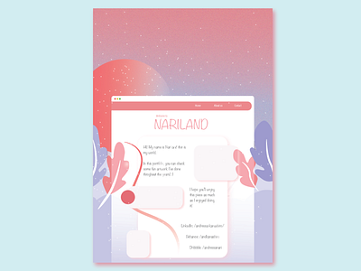 Welcome to Nariland! adobe adobe cc adobe illustrator adobe illustrator cc adobe package adorable calm design illustration illustrator ilustração