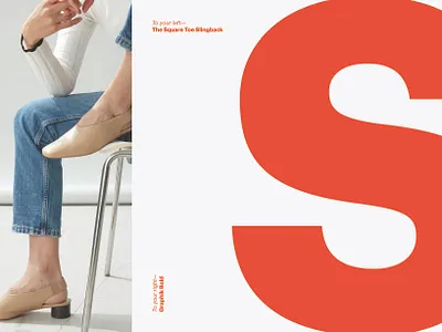 Everlane Posters advertising everlane graphic design shoe typeface design