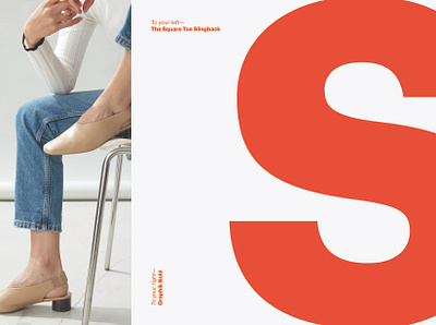 Everlane Posters advertising everlane graphic design shoe typeface design