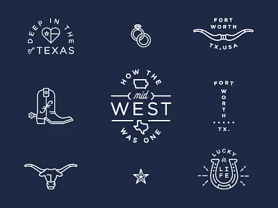 Wedding Illustrations fort worth illustration midwest texas wedding