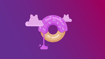 Cat donuts cat donuts illustration