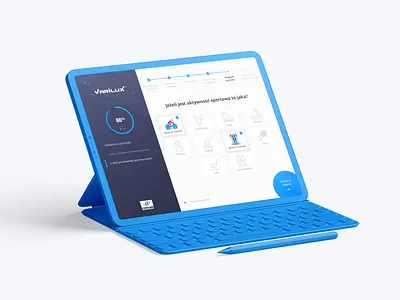 Digital tools for opticians app app design application dashboad dashboard design diagnostic optics tablet test tools