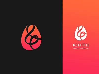 Kshitij Pebble Museum Logo Design brand brand design brand identity brandng clean concept design designer flat idenity illustrator logo logo concept logo design logos minimal unique vector visual identity
