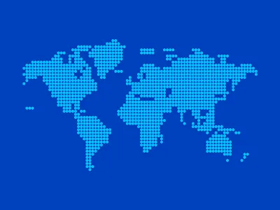 Hexagonal world branding design geometry icon illustration logo 品牌 商标 插图 设计