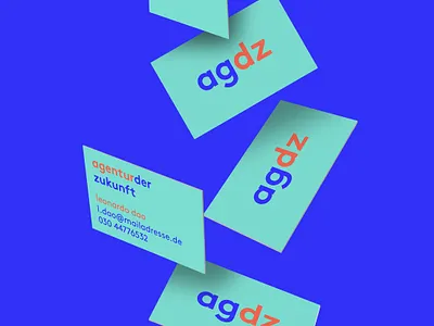 AGDZ Business Cards bold brand branding business card business card design business cards clean design minimal print stationery typography visual identity