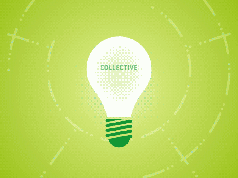 Green explainer video - shot 4 2d animation energy explainer lightbulb