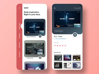 welovedaily.com App Concept app concept app design concept design daily inspiration dailyui design inspiration inspiration ios redesign concept ui ui design weloveanimations welovebranding welovedaily welovedesign weloveillustration welovewebdesign