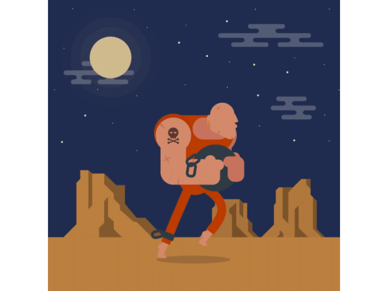 Prisoner aftereffects farwest illustration illustrator motion design motiongraphics prisoner vector