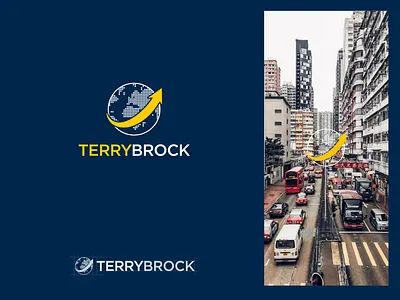 Terry Brock Brand Identity Design branding design global global logo illustration lettering logo motivational public speaker speaker street art template typography vector world logo worldwide