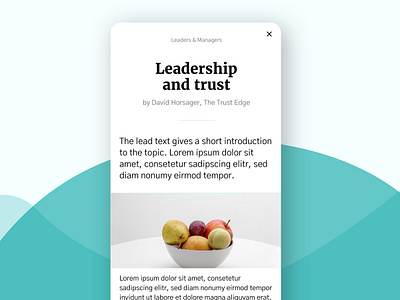 Mobile Article app art clean design color design flat food fruit fruits graphic design ios iphonex minimal mobile simple sketch ui uiux ux white