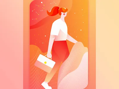 work app branding design illustration logo ui