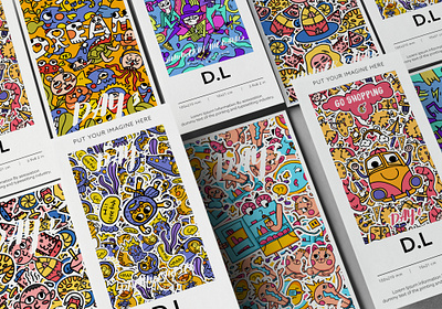 One week illustration summary design 插图 涂鸦
