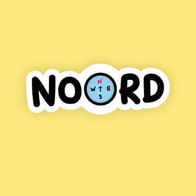 Noord Illustration amsterdam creativity design illustration lettering logo noord nord