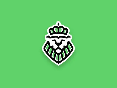 Jungle Club logo animal brand color crown design jungle king lion lion logo logo logodesign logotype mark