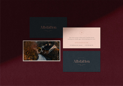 Altstatten Hotel Logo/Branding Kit branding contemporary creative market design graphic design hospitality hotel logo minimal mock up mockup scene creator