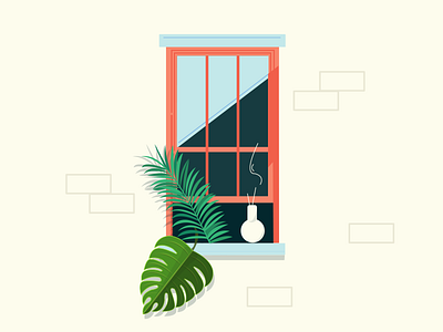 Editorial Illustration - City Windows adobe illustrator animation architecture art artist artwork building character city design digital art editorial graphic home illustration illustrations plant plants vector window