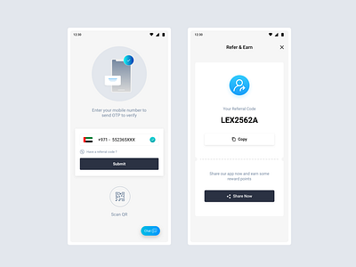 Referral and reward points bestui financeapp fintech illustration landing page mobileappdesign points referrals rewards uidesign uiux ux design