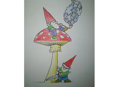 Dwarves character design dwarves freehand drawing sketch