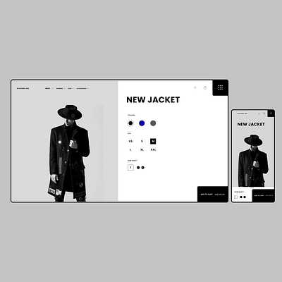 Clothes.Inc Concept ecommerce fashion minimal online shop web web design webapp webdesign