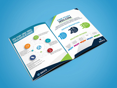 Zen3 Brochure Design advertisement brochure brochure design brochure layout brochure mockup catalog design graphics instagram nisha nisha f1 nishadroch