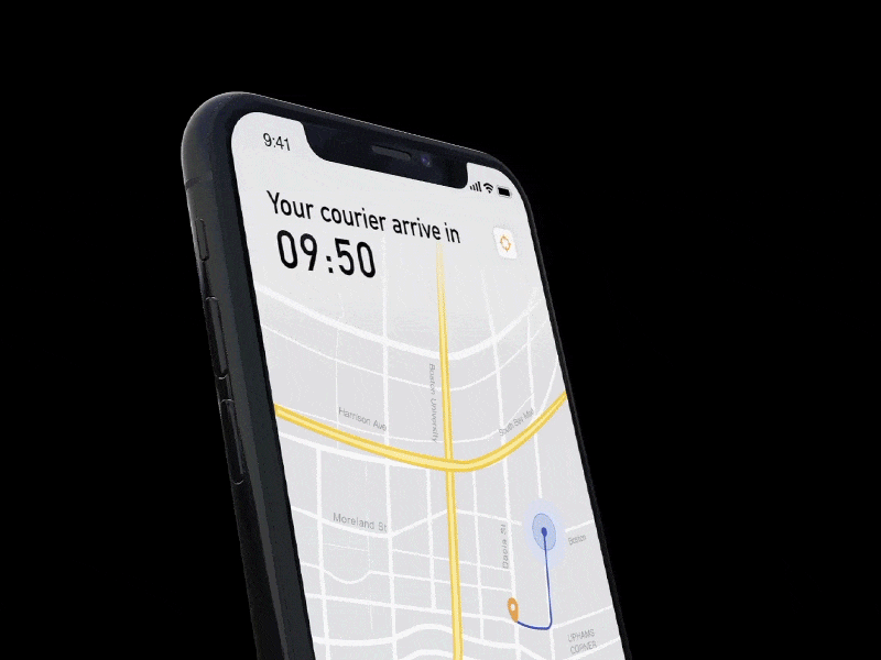 Delivery check app branding icon illustration logo minimal ui ux vector web