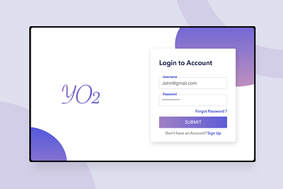 Login page landingpage loginpage uiux