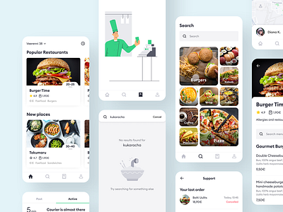 Bolt Food bolt bolt food food app food delivery illustration mobile app mobile app design order product design restaurant ui ux