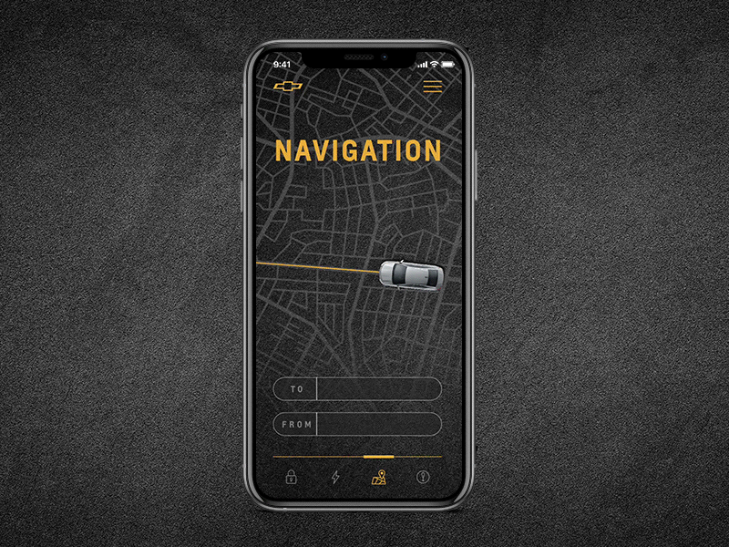 Chevrolet app adobe xd chevrolet chevy gmc interaction interface interfacedesign ui ui animation ux xd xd animation