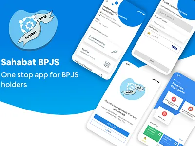 BPJS Application Design Concept branding indonesia insurance mobile ui ui userinterface ux