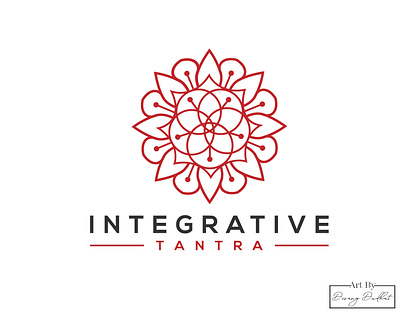 Integrative Tantra Logo Design animation branding brochure design design illustration illustrator logo logo design typography vector