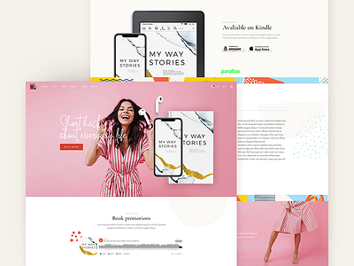 Publishing coach books designer illustration landingpage shop soundcloud ui ux web design woo commerce wordpress