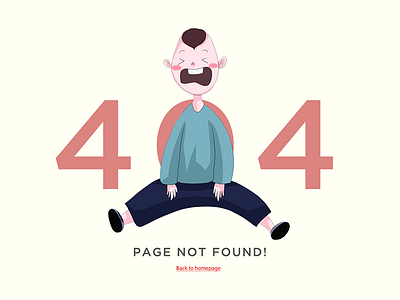 Page not found for School Website 404 404 error page adobe illustrator baby design illustration illustrator kid page not found photoshop portfolio school vector website concept website design